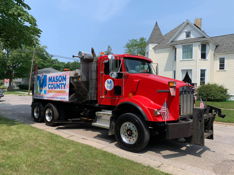 Mason County Road Commission Truck